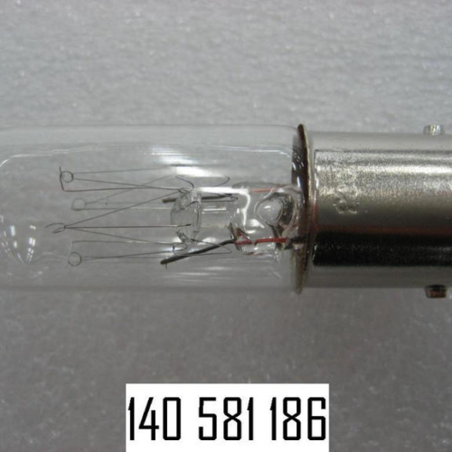 140581186 - GLUEHLAMPE 10 W, 220 V, BA 15 52 MM